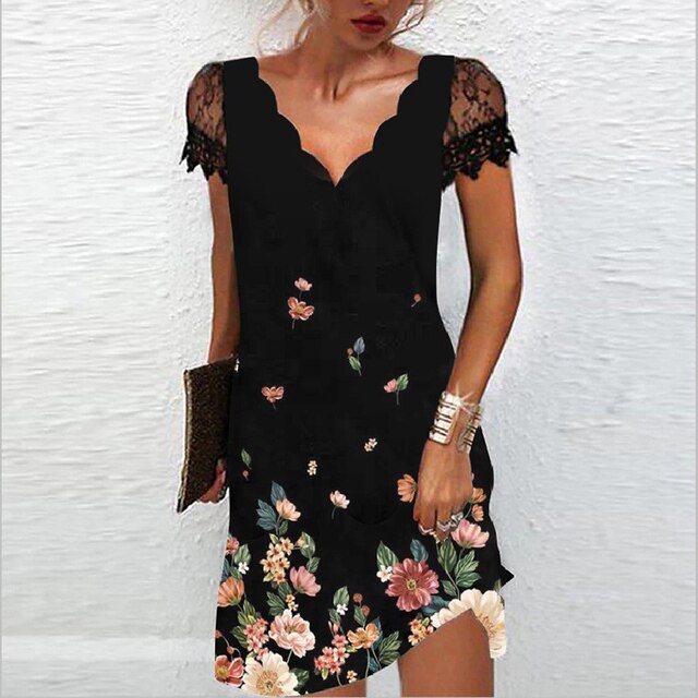Elegant dress with exquisite details