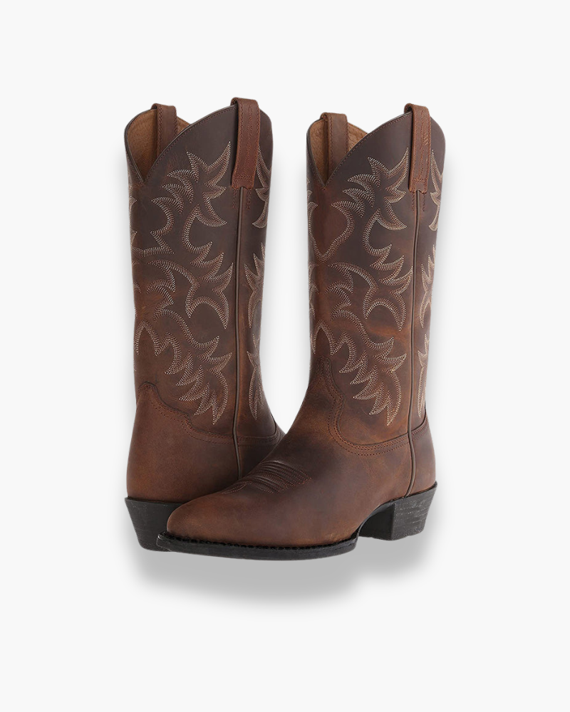 Mune | Cowboy Boots Ladies - Black Western Boots