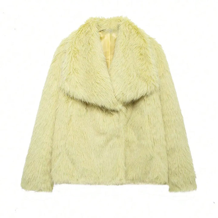Mune | Women's Coat Winter Long Faux Fur Coat