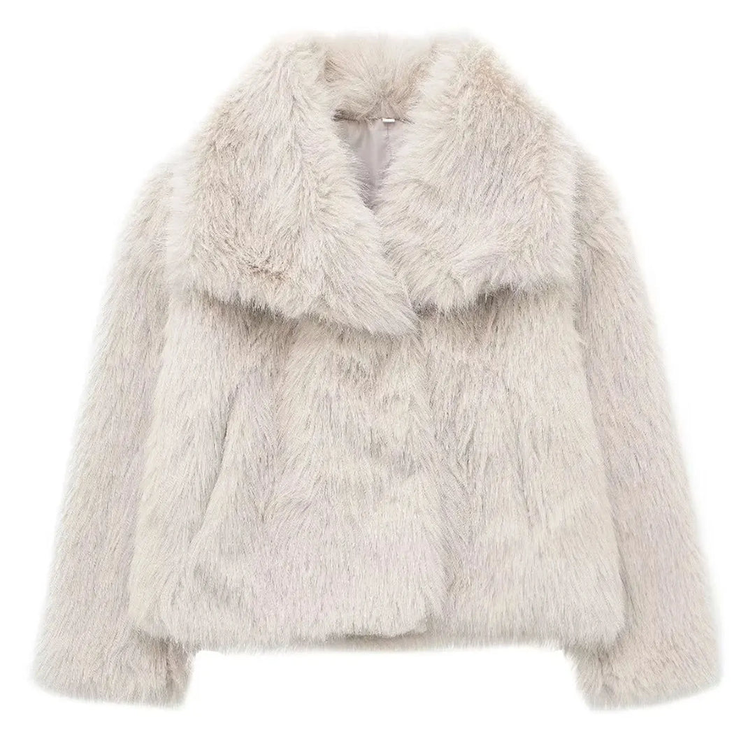Mune | Women's Coat Winter Long Faux Fur Coat