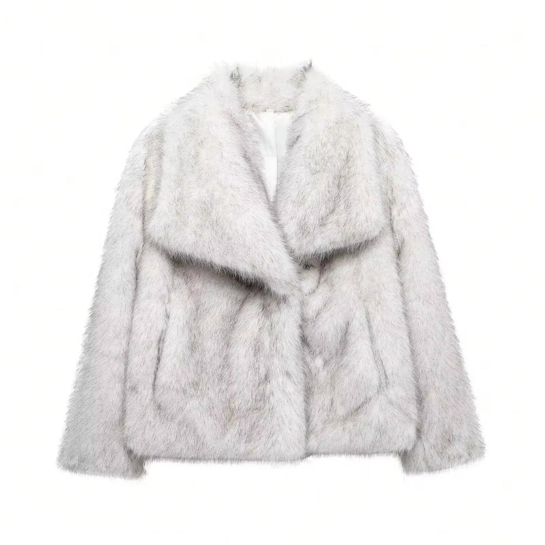 Mune | Women's Coat Winter Long Faux Fur Coat