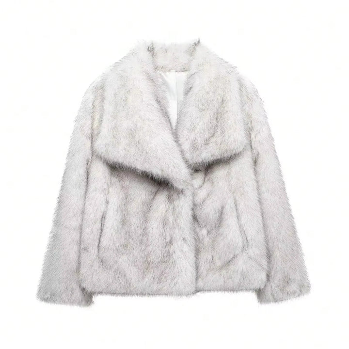 Mune | Women's Coat Winter Long Faux Fur Coat
