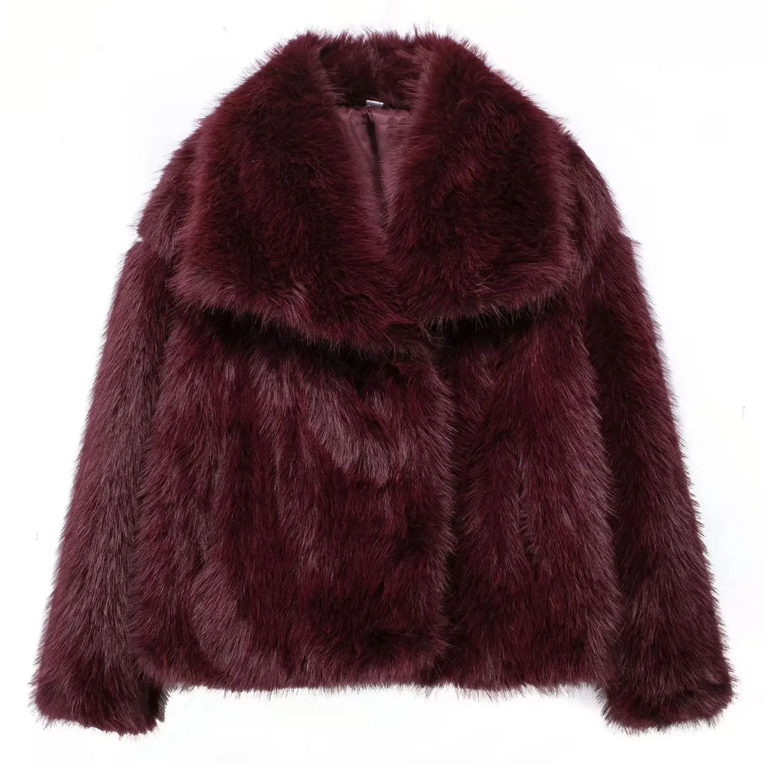 Mune | Women's Coat Winter Long Faux Fur Coat