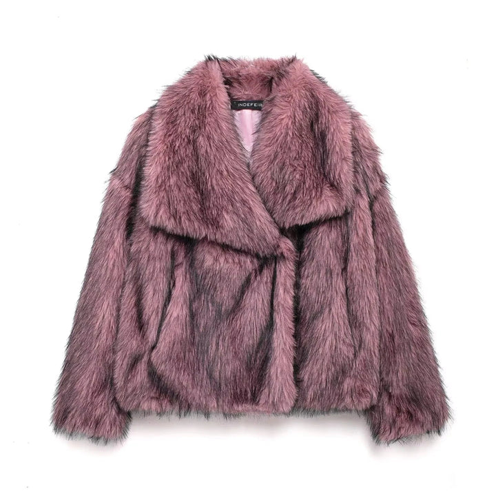 Mune | Women's Coat Winter Long Faux Fur Coat