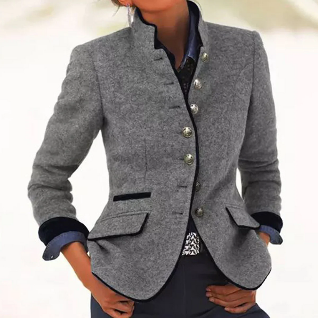 Mune | High Collar Women's Winter Jacket Padded Long Fit
