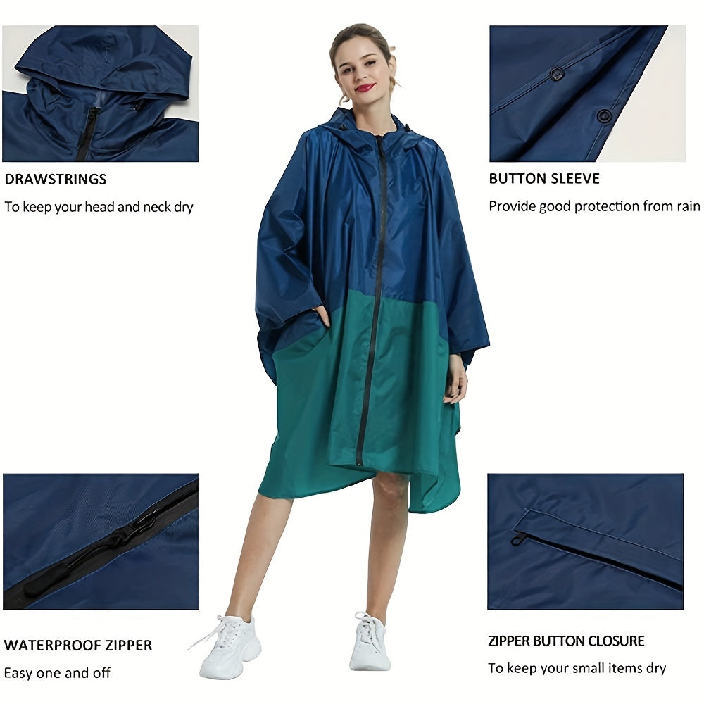 Mune | Waterproof Raincoat with Hood - For Rainy Days & Outdoor Adventures