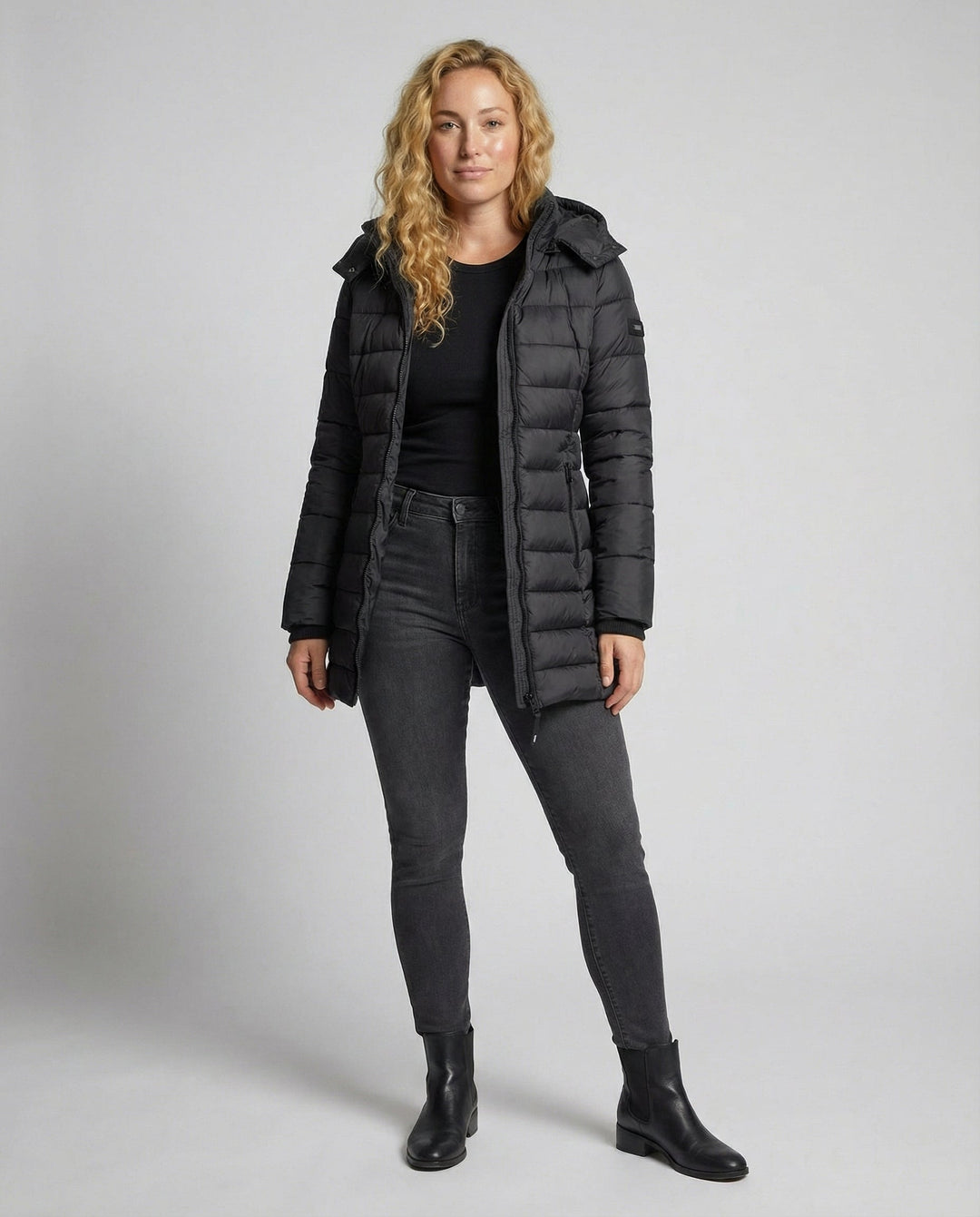 Waterproof women's winter jacket