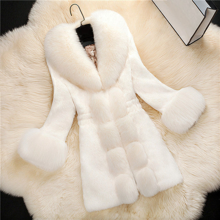 Mune | Winter Long with Contrast Collar for Women Ideal for The Cold Season