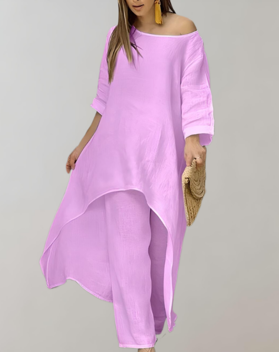2-piece pants set for women