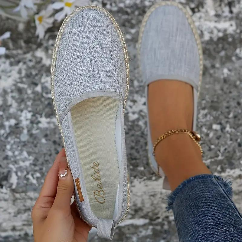 Mune Fashion | Espadrilles, Flat, Light, Canvas Shoes, Shoes for Summer