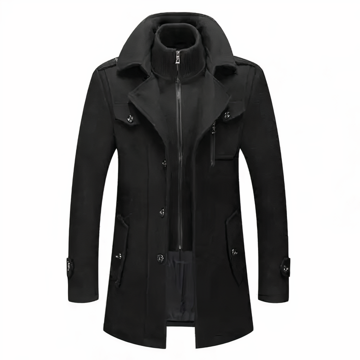 Mune | Double Collar Jacket with Urban Elegance