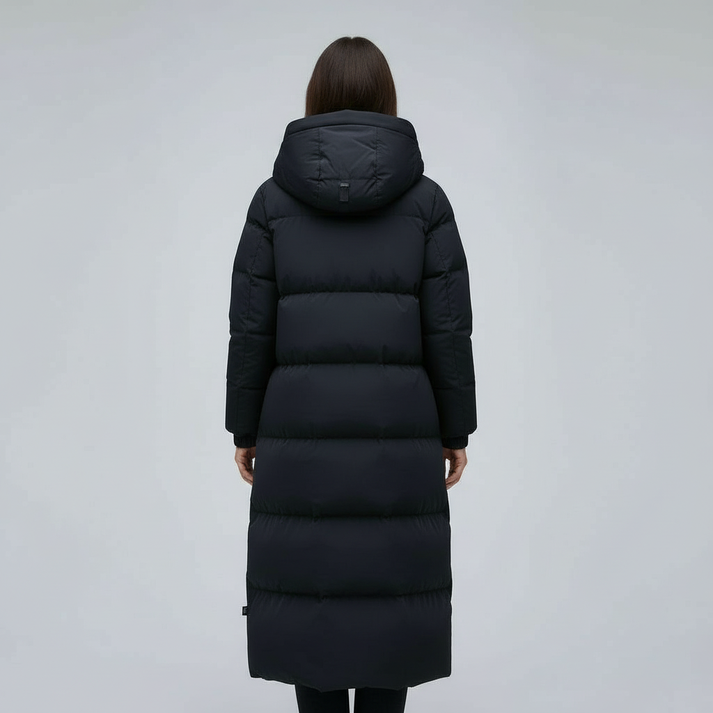 Windproof Long Winter Jacket Women