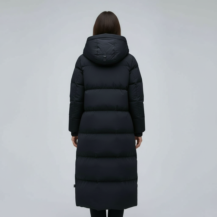 Windproof Long Winter Jacket Women