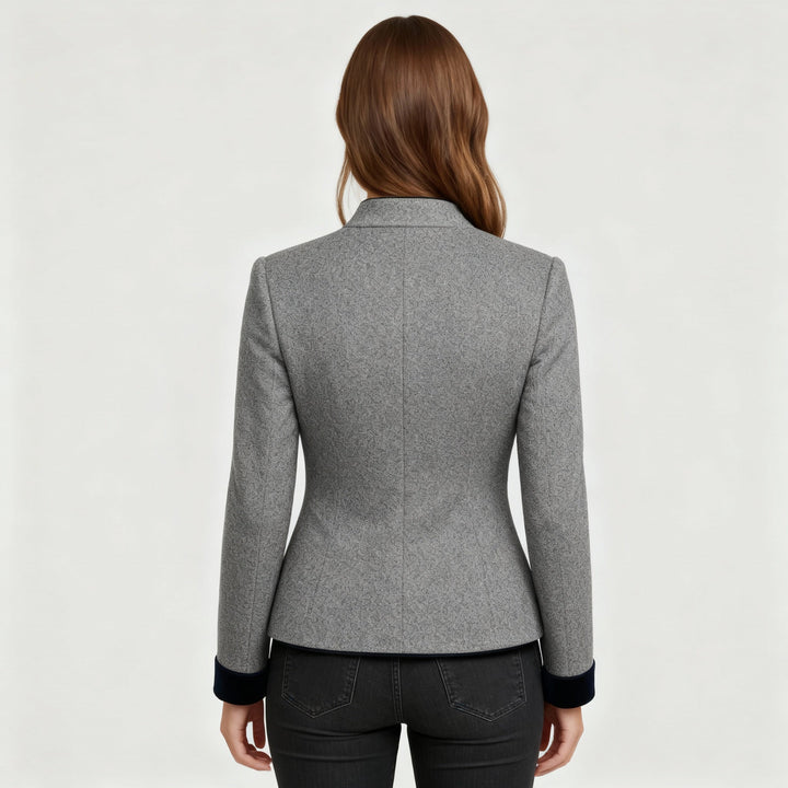 Classic Structured Premium Comfort Wool Jacket Women