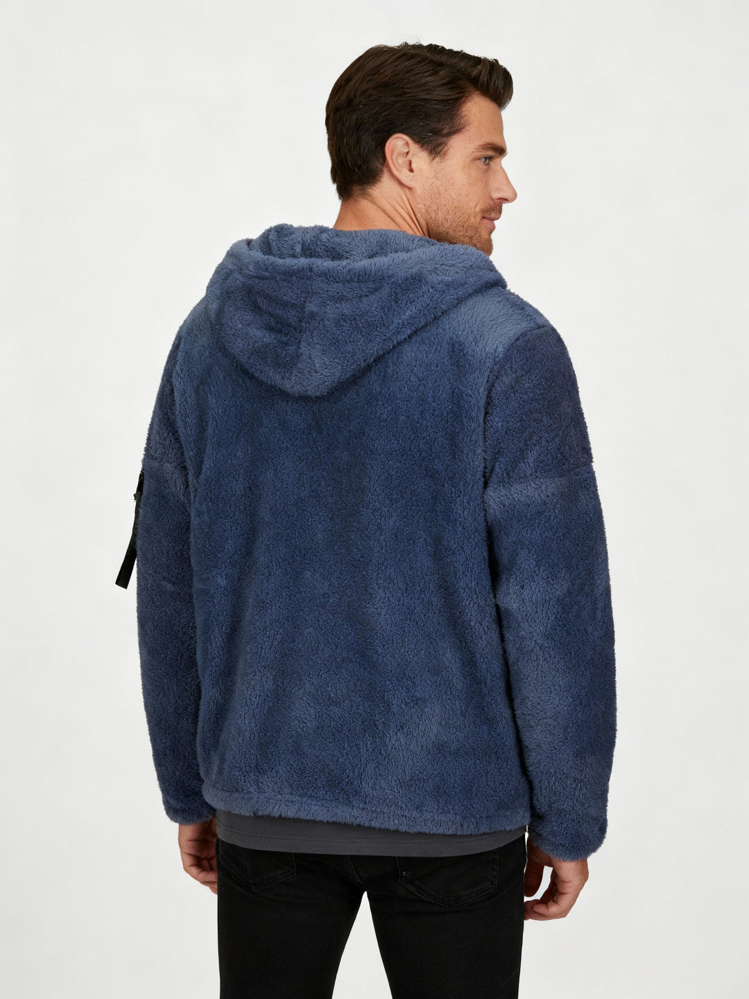 Heavy fleece winter jacket