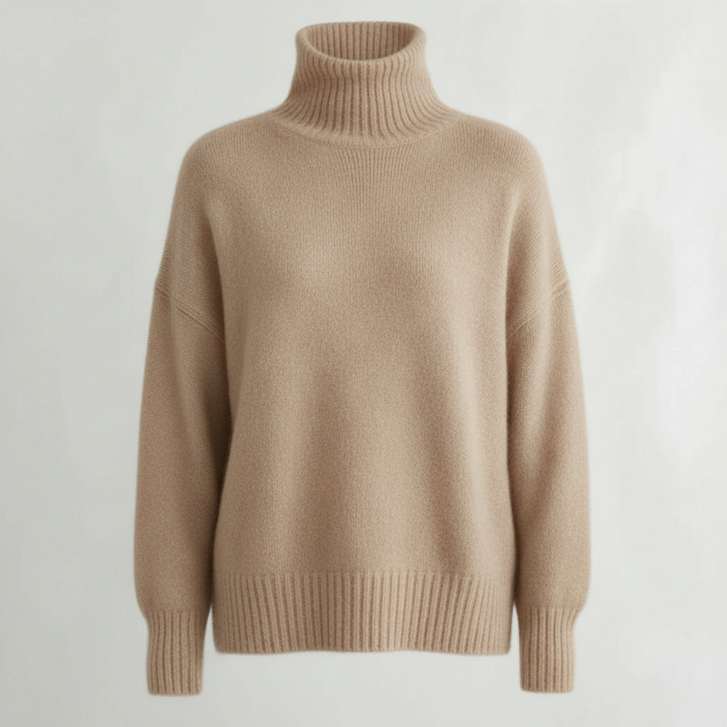 Turtleneck Sweater Women Comfort