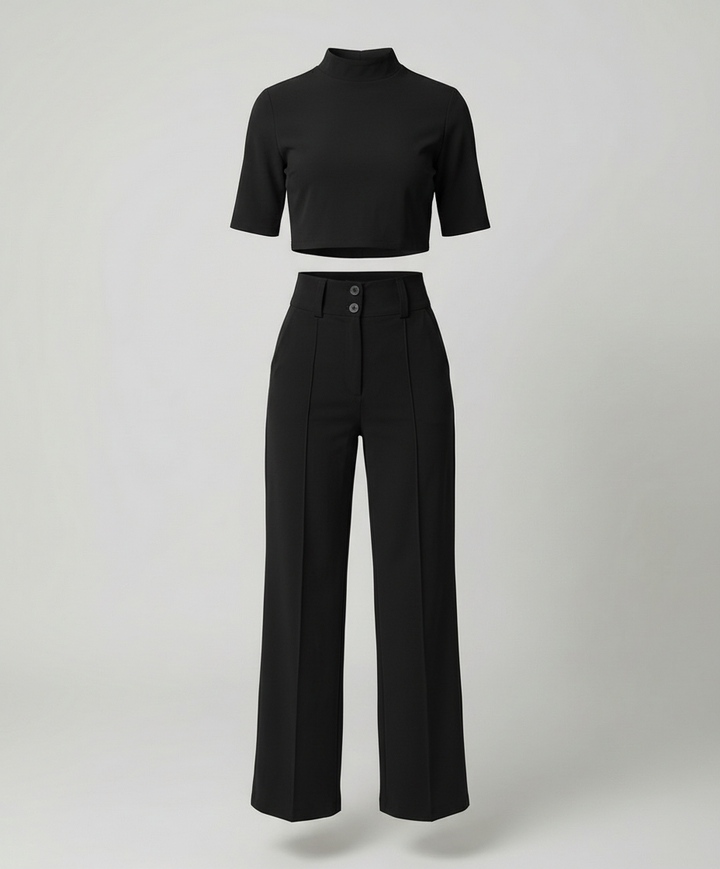 Mune Fashion | Elegance Tailored Autumn Trouser Set for Stylish Looks