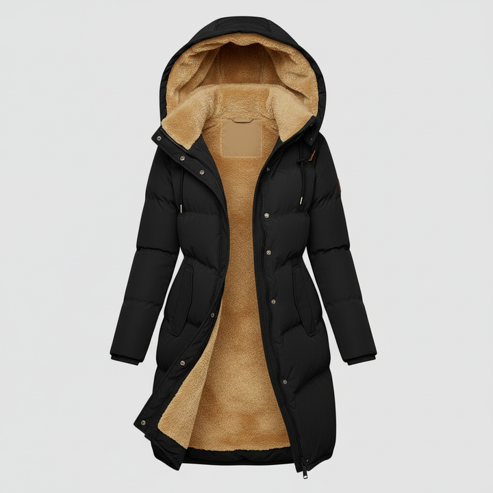 Luxurious Insulated Jacket Women Comfort Warm Jacket Cotton