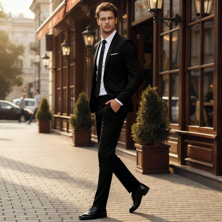 Mune Fashion | Men's Business Suit 2-piece - Jacket & Trousers
