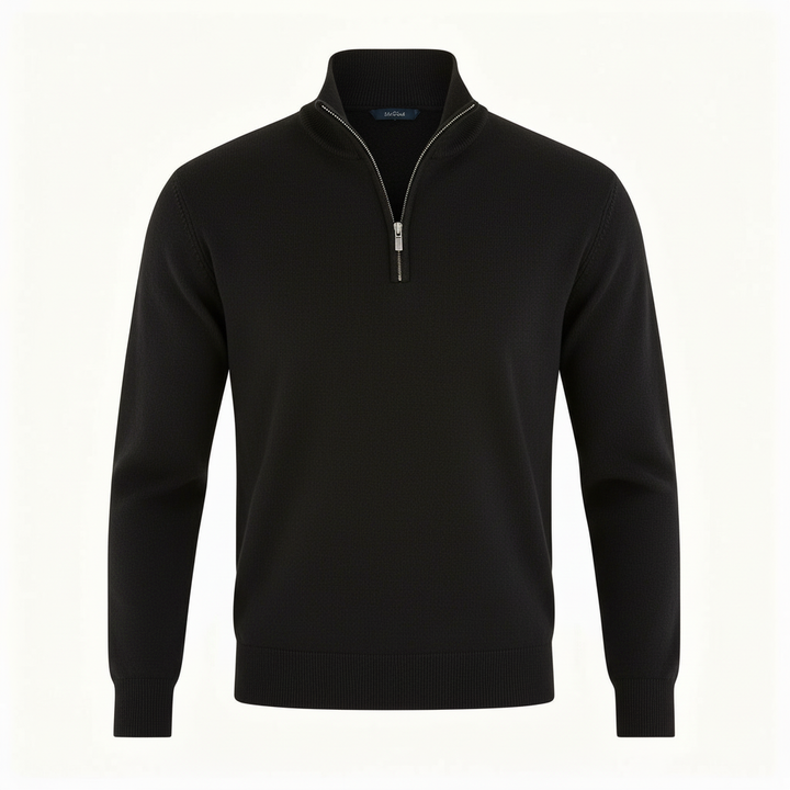 Elegant Merino Comfort Sweater Women Zipper Modern Knitwear