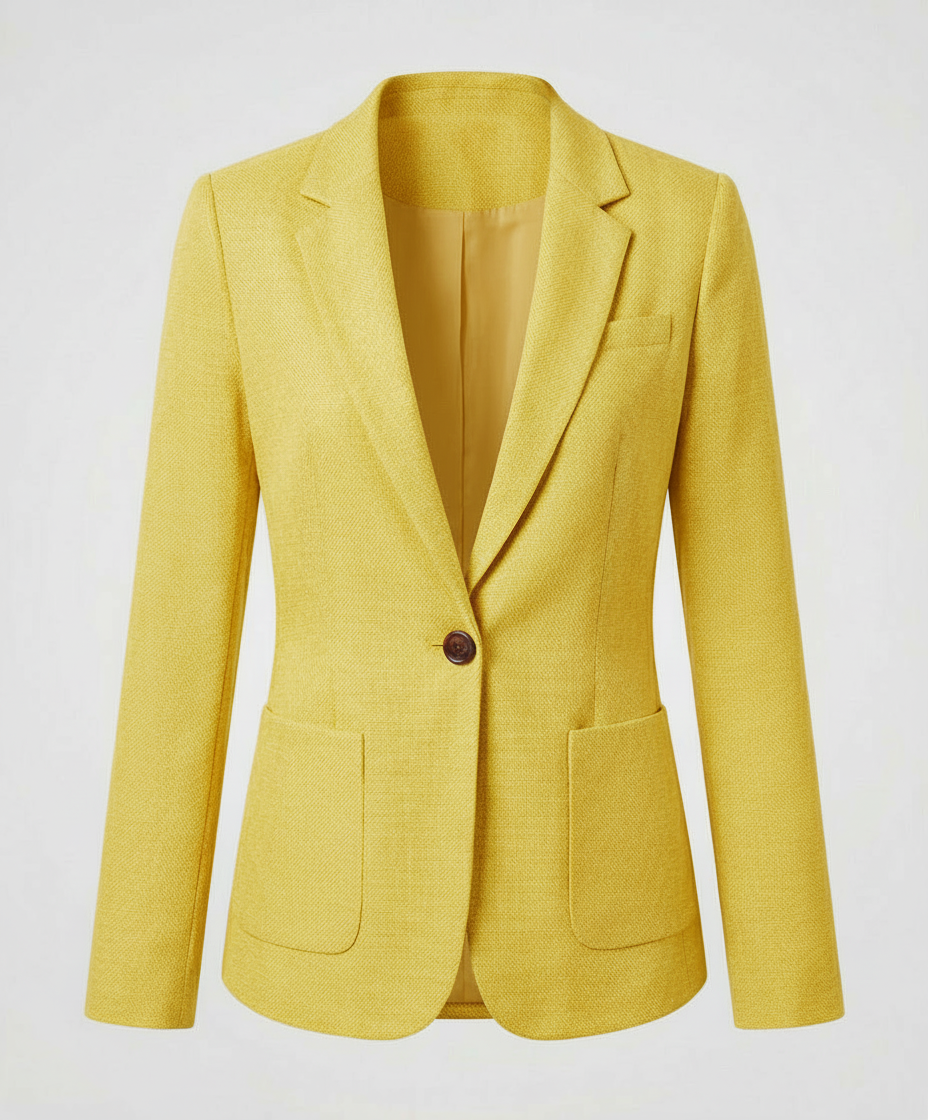 Women Elegant Long-Sleeved Blazer