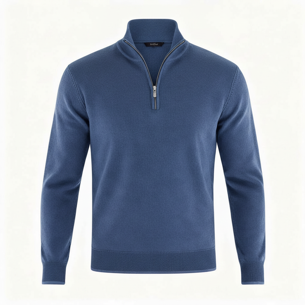 Elegant Merino Comfort Sweater Women Zipper Modern Knitwear