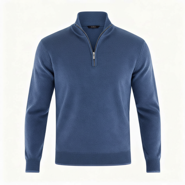 Elegant Merino Comfort Sweater Women Zipper Modern Knitwear