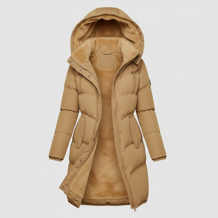 Luxurious Insulated Jacket Women Comfort Warm Jacket Cotton