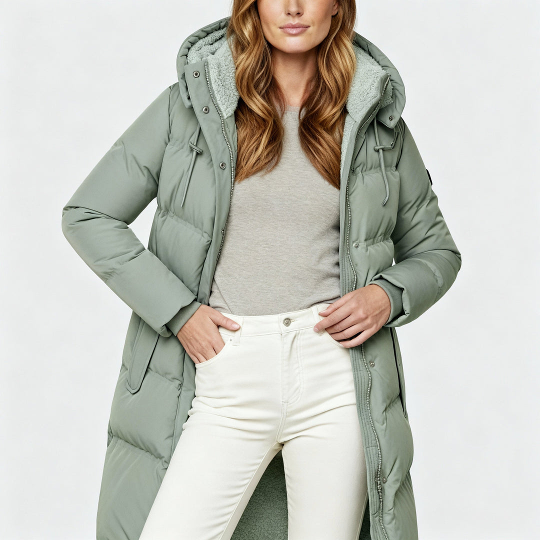 Luxurious Insulated Jacket Women Comfort Warm Jacket Cotton