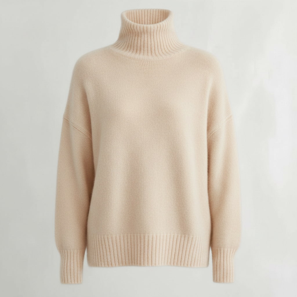 Turtleneck Sweater Women Comfort