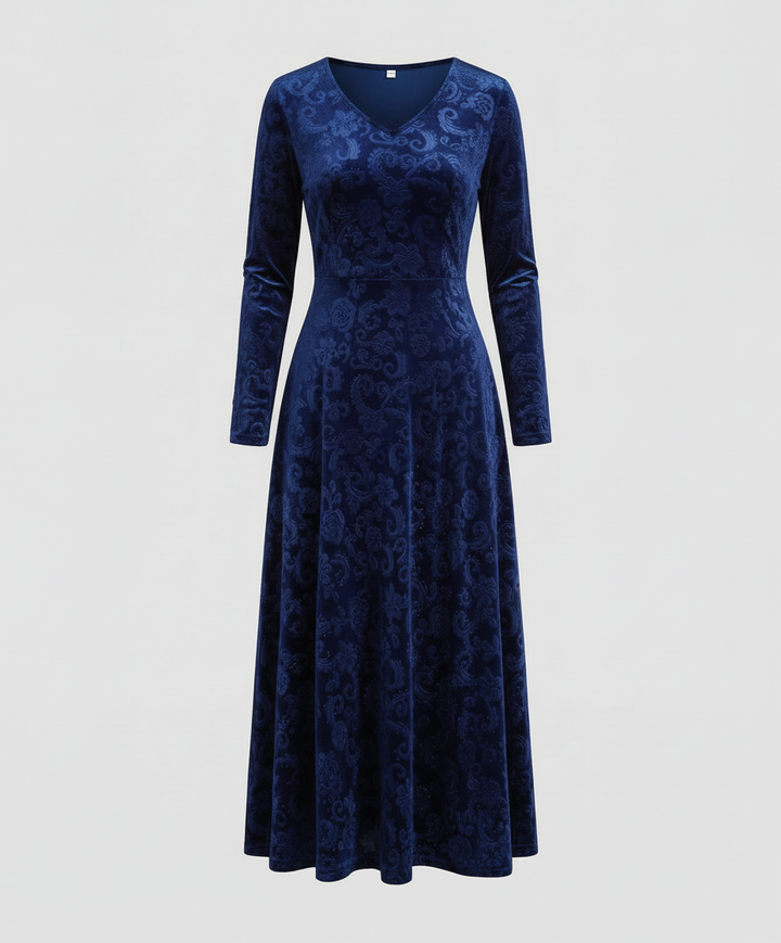 Figure-flattering Flared Dress