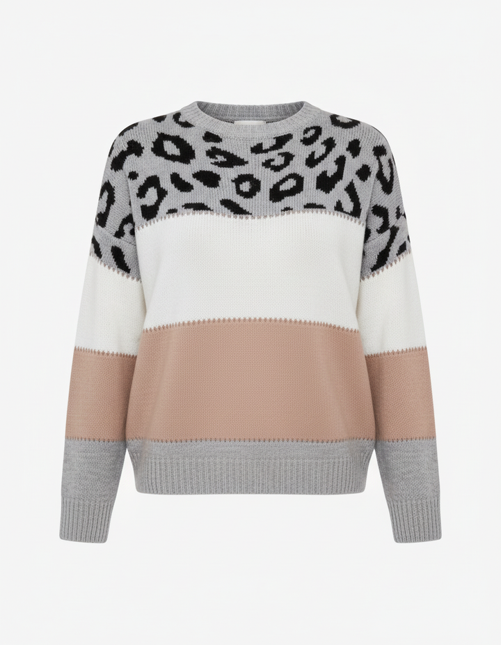 Trendy women's sweater print