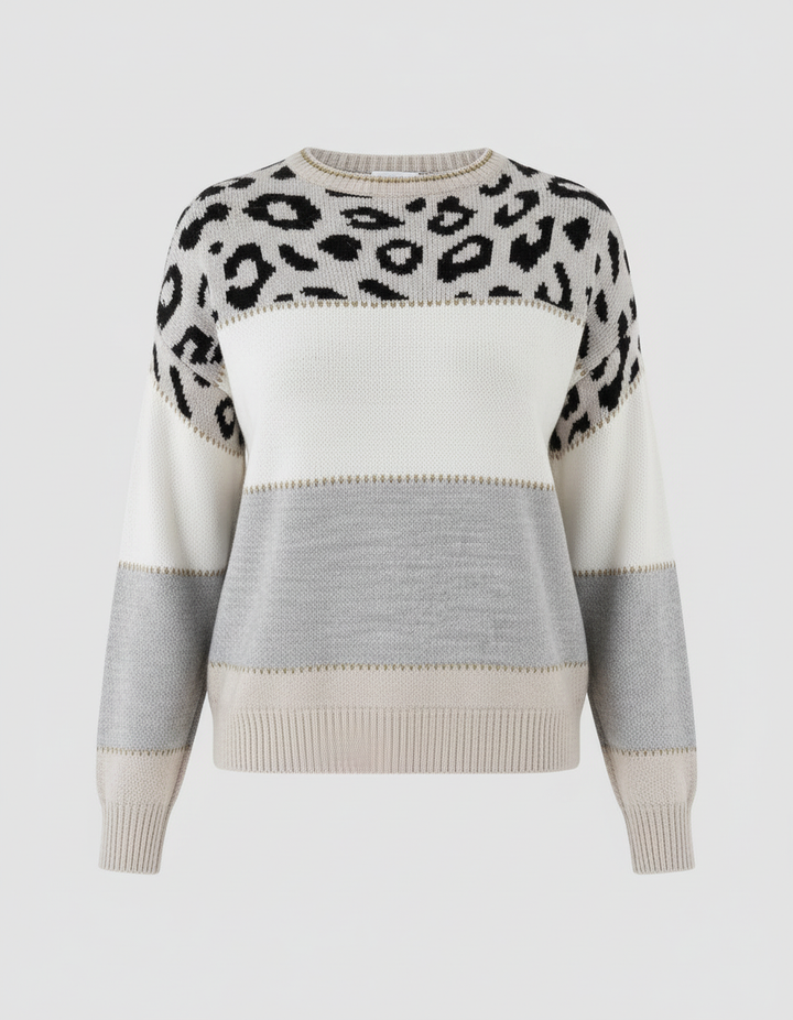Trendy women's sweater print