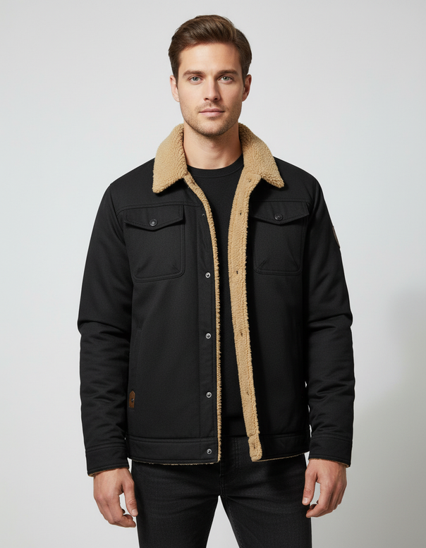 Light Winter Bomber Jacket Men