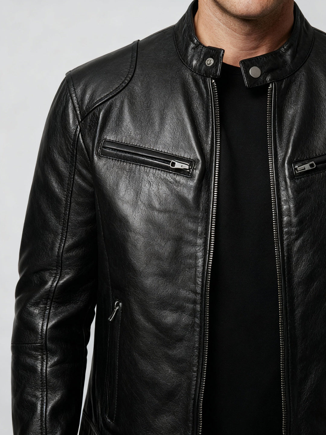Men's casual jacket with lining