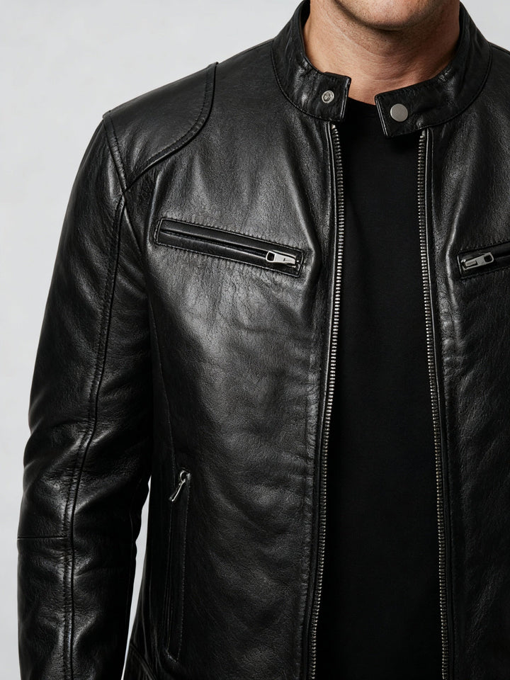 Men's casual jacket with lining