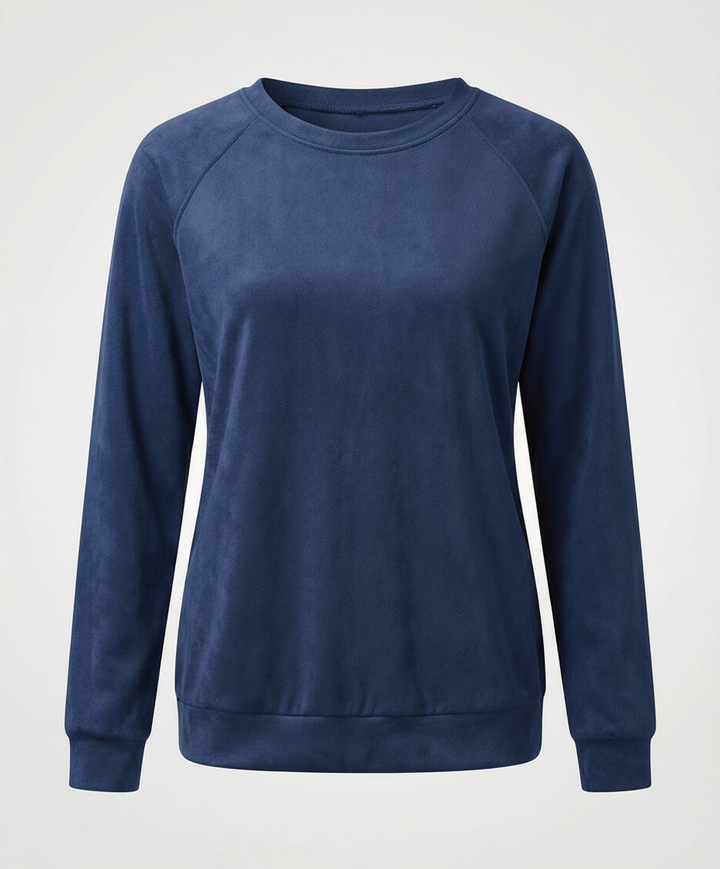 Comfortable Crew Neck Sweatshirt Women