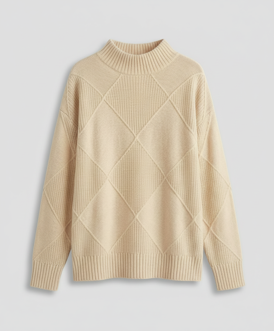 Soft Cashmere Turtleneck Sweater Women