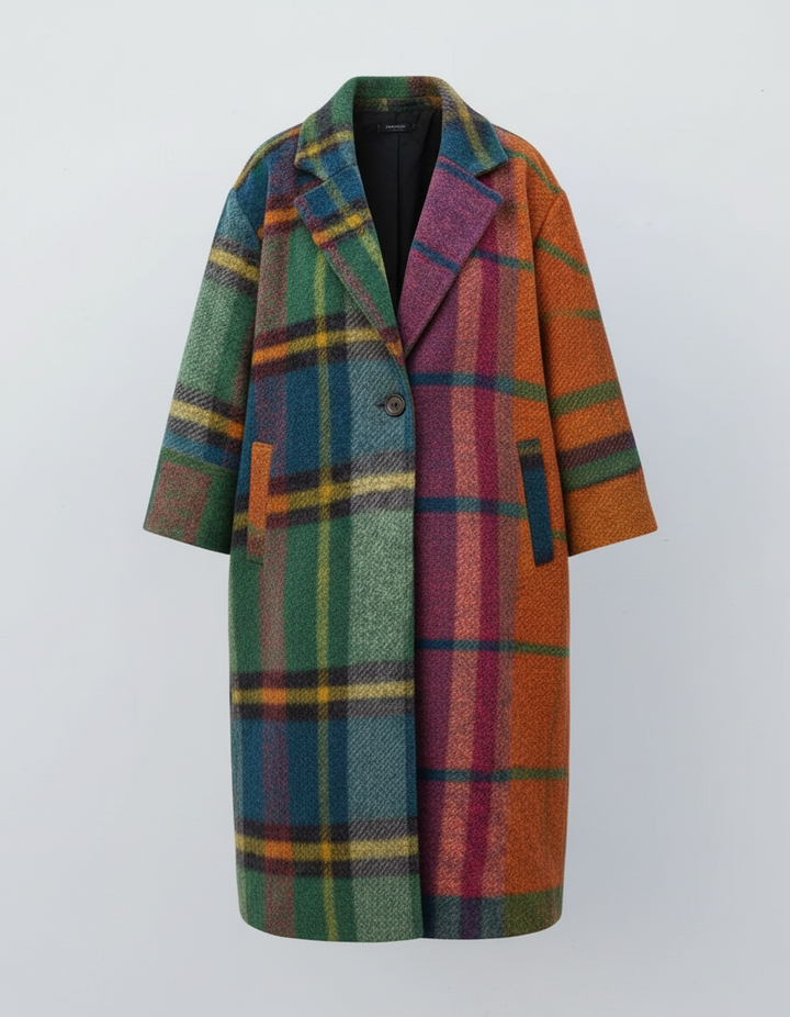 Elegant Long Wool Coat Women