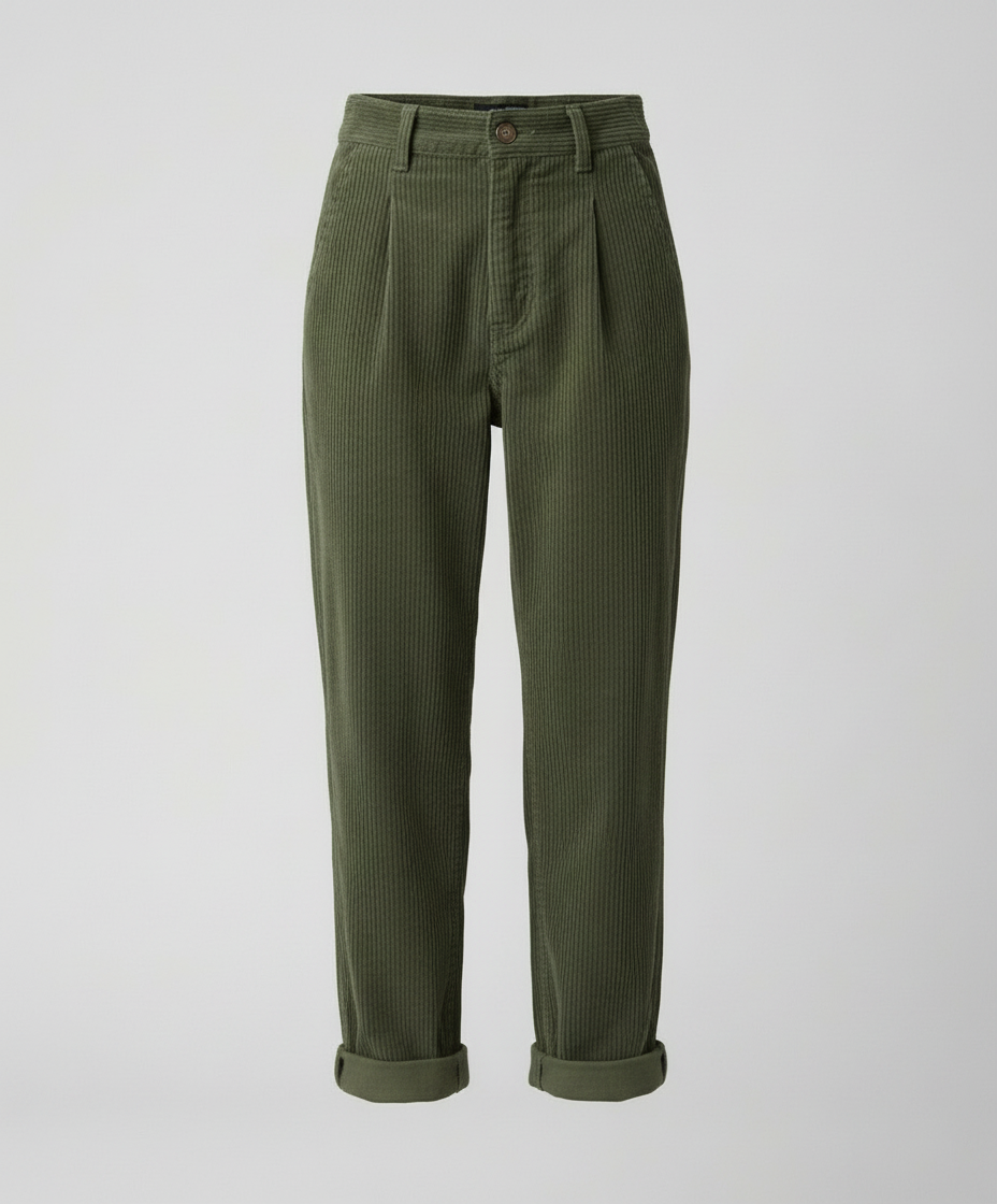 Casual Comfort Cord Pants Women | Mune Fashion