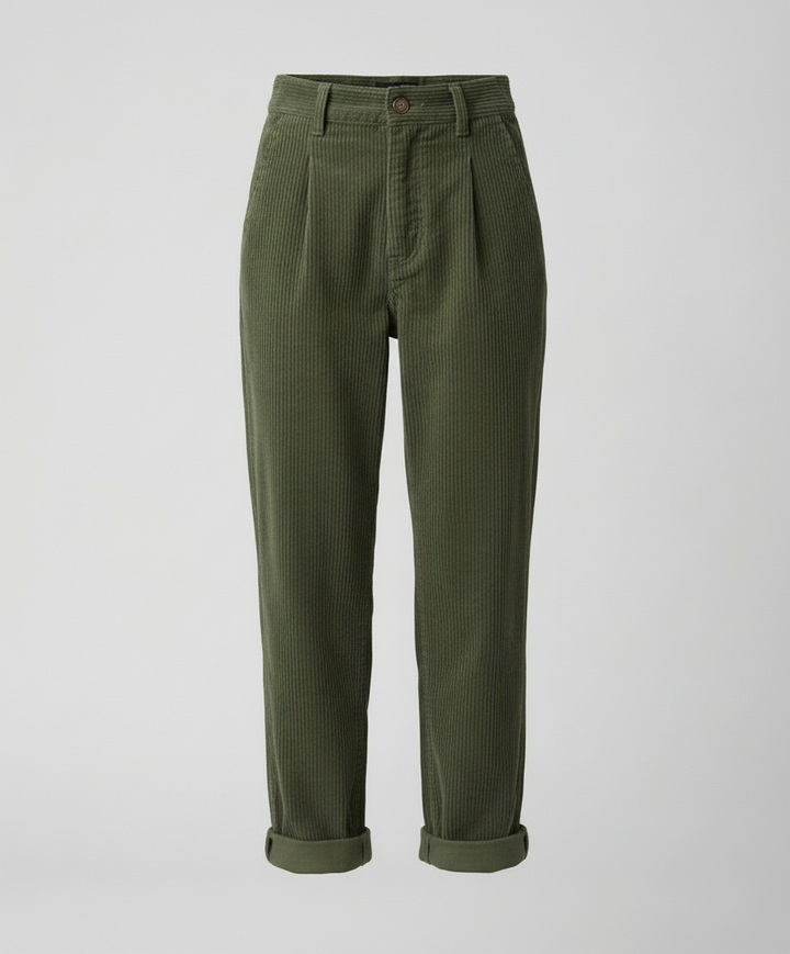 Casual Comfort Cord Pants Women | Mune Fashion