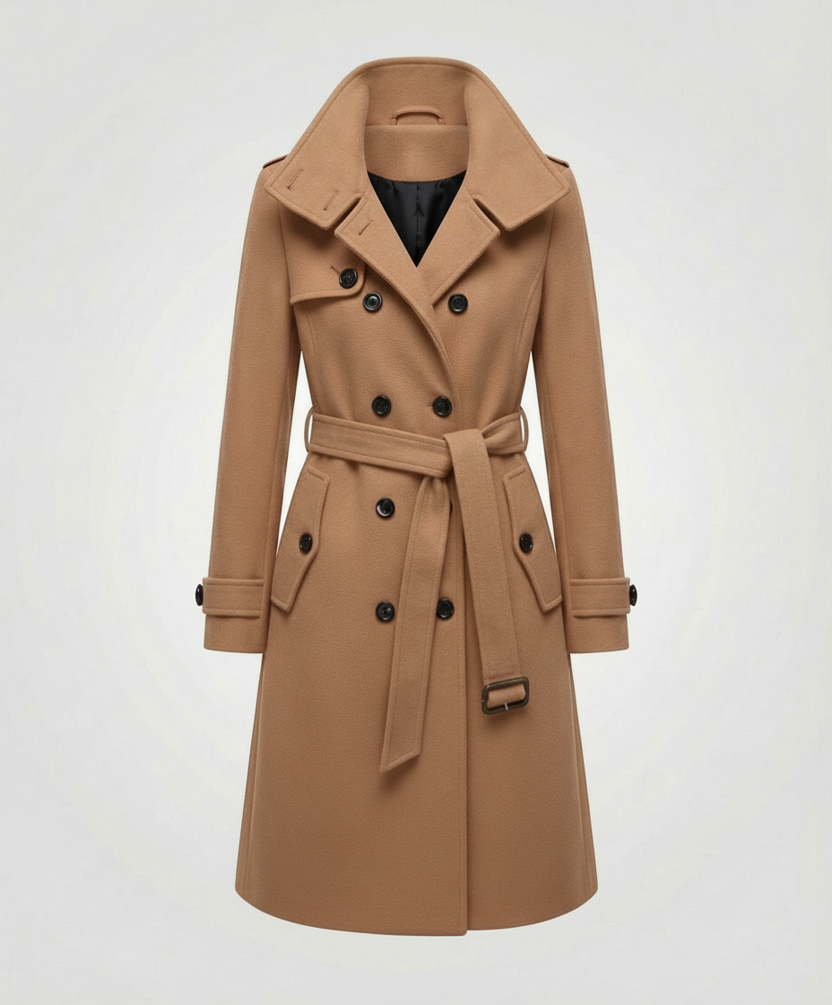 Warm Women's Trench Coat Elegant