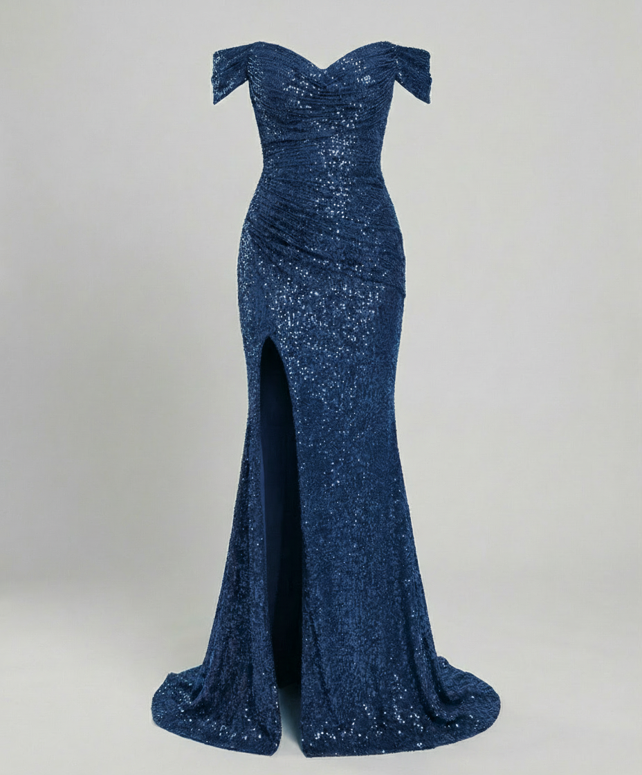 Elegant Off Shoulder Evening Dress Women
