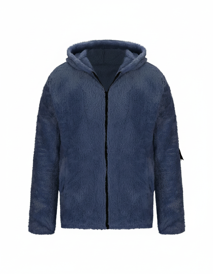 Heavy fleece winter jacket