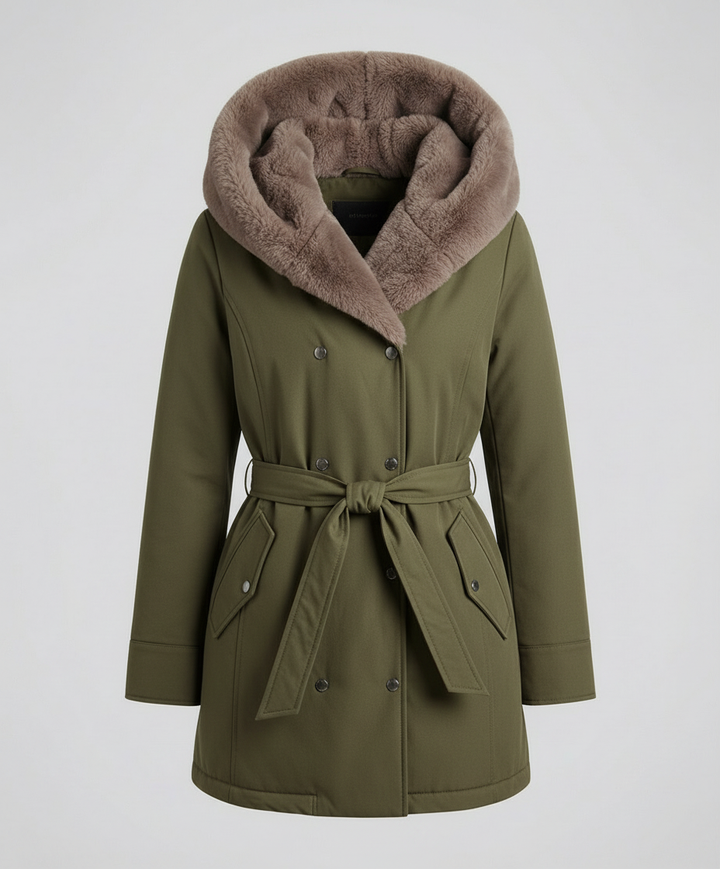 Warm Fur Winter Jacket Women