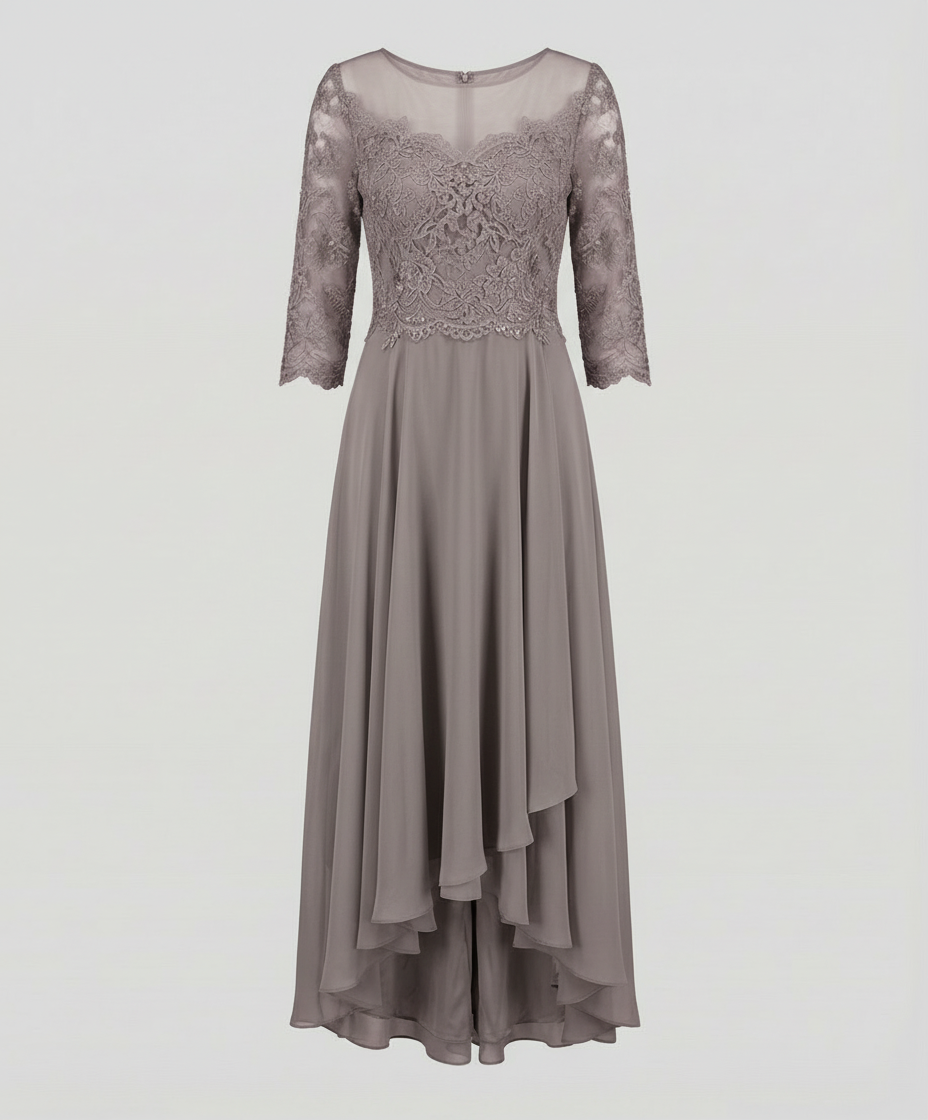 Elegant women's evening dress