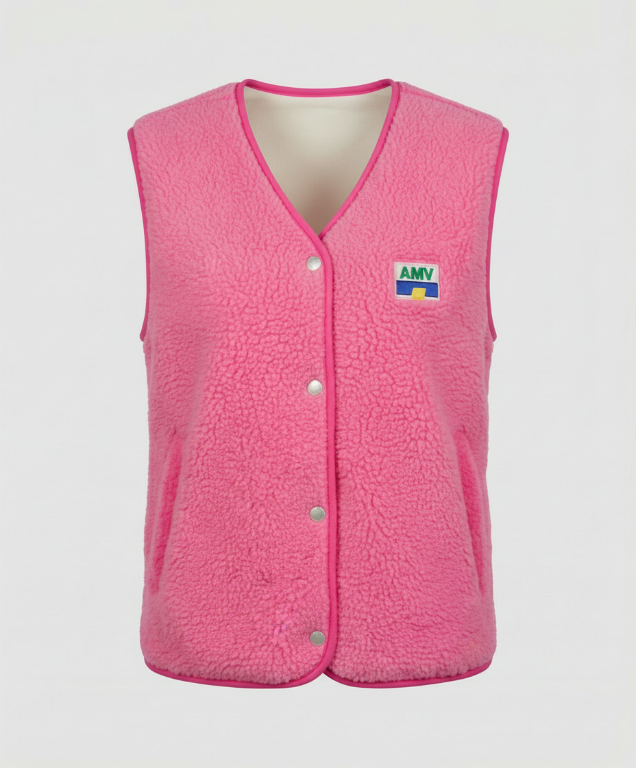 Women's Waistcoat Button Closure