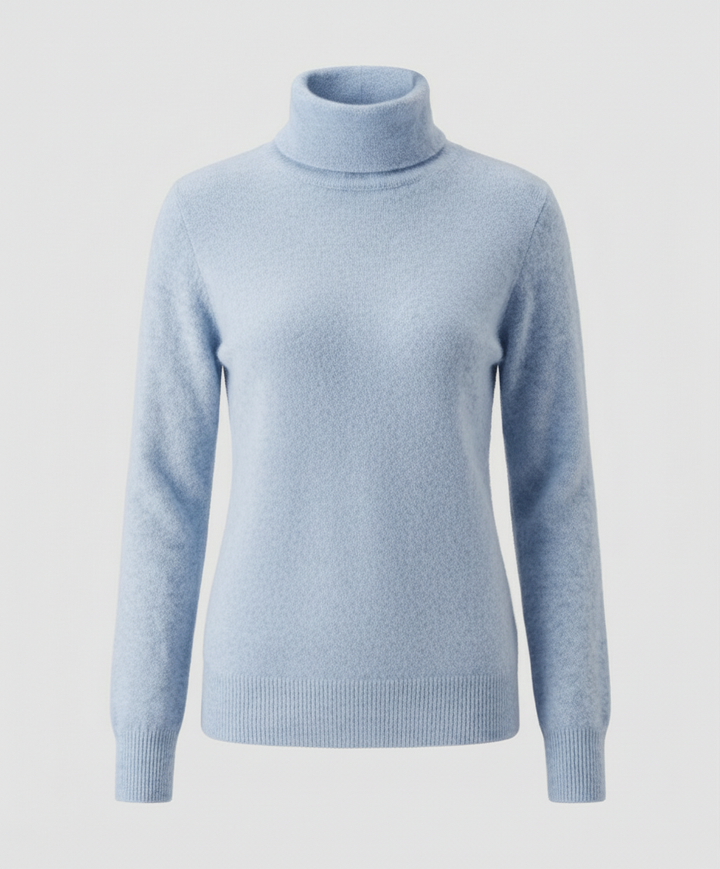 Soft Cashmere Roll Neck Women