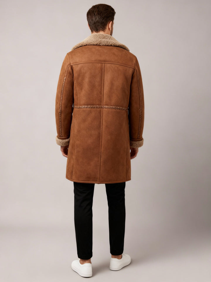 Classic Sheepskin Pilot Coat Men
