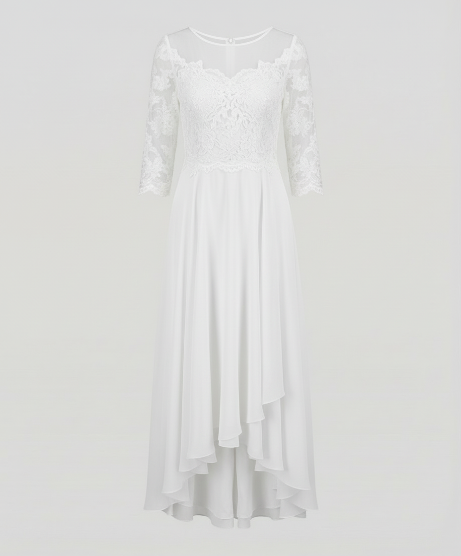Elegant women's evening dress